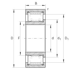 Bearing ZSL192316 INA