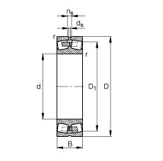 Bearing 239/670-B-MB FAG