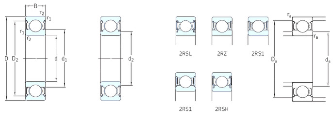 Bearing W639/2-2Z SKF