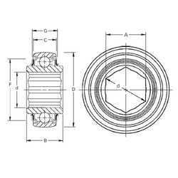 Bearing W210PPB7 Timken