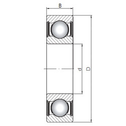 Bearing 61904-2RS CX