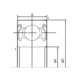 Bearing 6318ZZ NACHI