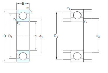 Bearing 6334/HC5C3S0VA970 SKF