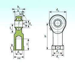 Bearing TSF 50 BB ISB