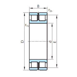 Bearing NNCL4976V PSL