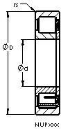 Bearing NUP240 M AST