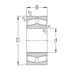 Bearing 239/670-MB-W33 NKE