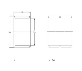 Bearing K15x20x13 SKF