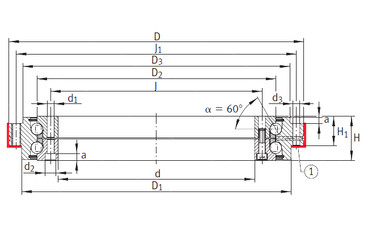 Bearing ZKLDF200 INA