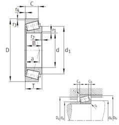 Bearing 32992 FAG