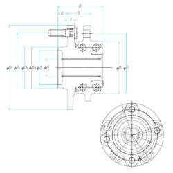 Bearing ZA-62BWKH10D-Y-5CP01 NSK