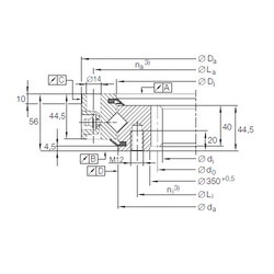 Bearing XSI 14 0414 N INA