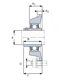 Bearing YAR 205-2FW/VA228 SKF