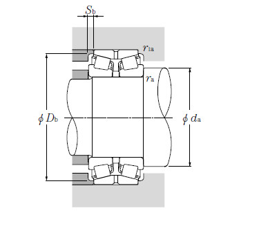 Bearing LM286249D/LM286210G2+A