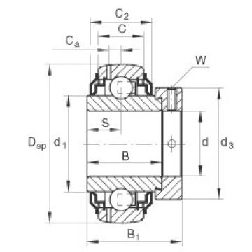 Bearing GE35-KRR-B-2C INA