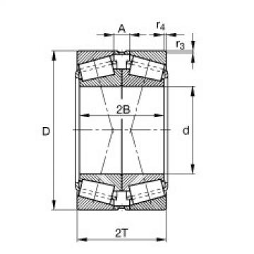 Bearing 32956-N11CA-A620-670 FAG