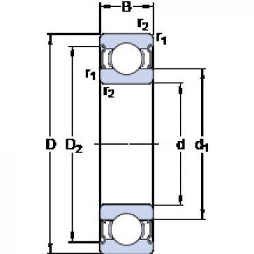 Bearing 61903-2Z SKF