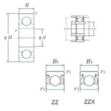 Bearing W68/2.5ZZ KOYO