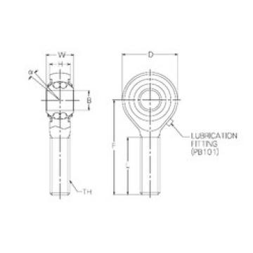 Bearing PBR18EFN NMB