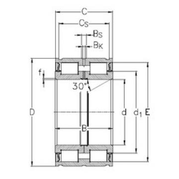 Bearing NNF260-2LS-V NKE