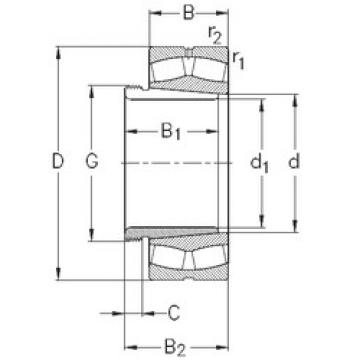 Bearing 239/500-K-MB-W33+AH39/500 NKE