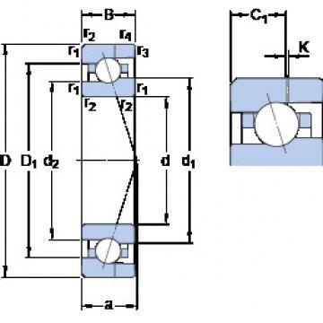 Bearing 709 CE/P4AH SKF