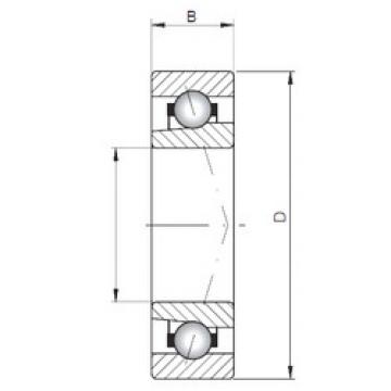 Bearing 71800 C ISO