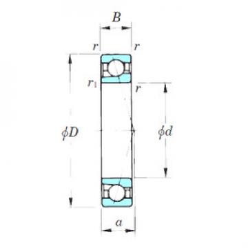 Bearing 7040CPA KOYO