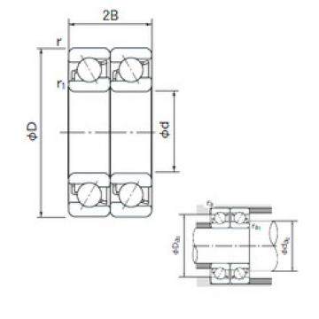 Bearing 7040DT NACHI