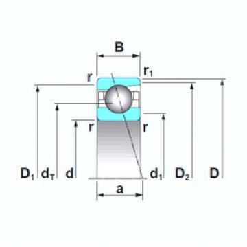 Bearing 7918CTRSU NSK