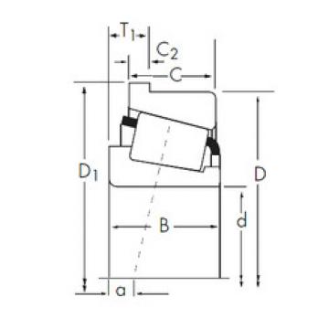 Bearing XFA32215/YSB32215R Timken