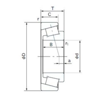 Bearing 32936ED NACHI