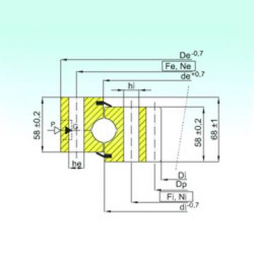 Bearing ZB1.25.1204.400-1SPPN ISB