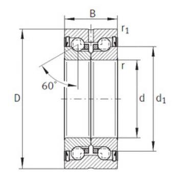 Bearing ZKLN4090-2RS INA