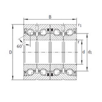 Bearing ZKLN3062-2RS-2AP INA