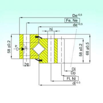 Bearing ZR1.16.1204.400-1SPPN ISB