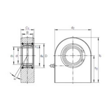 Bearing GF 60 DO INA