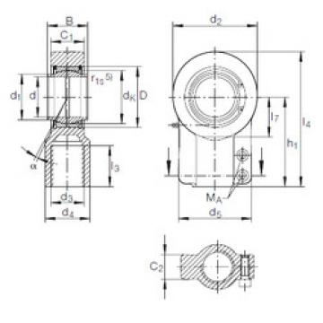 Bearing GIHN-K 125 LO INA