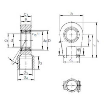 Bearing GIHRK 80 DO INA