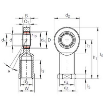 Bearing GIR 20 UK INA