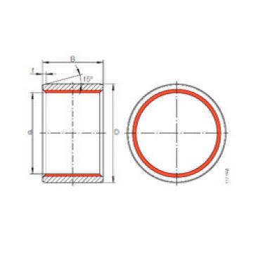 Bearing ZGB 30X36X30 INA