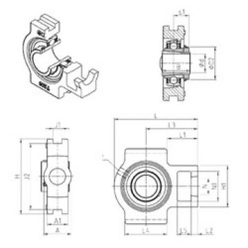 Bearing UKT319H SNR