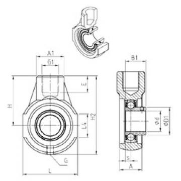 Bearing USEHE209 SNR