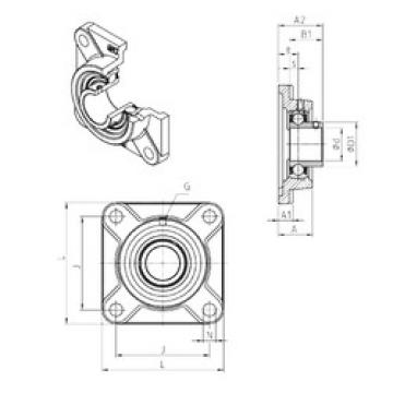 Bearing USF206 SNR