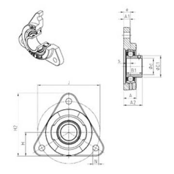 Bearing USFTE207 SNR