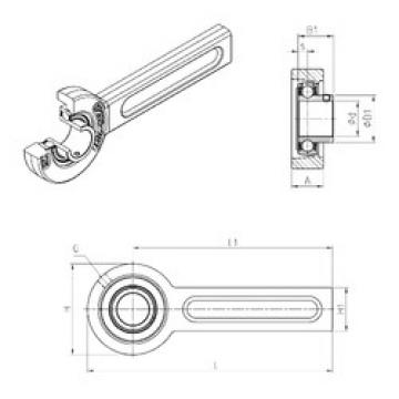 Bearing USSP210 SNR