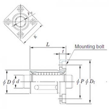 Bearing SDMK12 KOYO