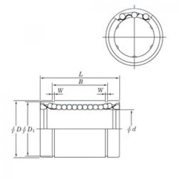 Bearing SESDM20 KOYO