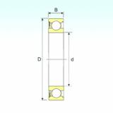 Bearing 634-RS ISB