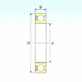 Bearing 634-RZ ISB